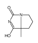 7a-Methyltetrahydro-1H-pyrrolo[1,2-c]imidazole-1,3(2H)-dione Structure