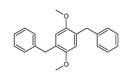 1,4-dibenzyl-2,5-dimethoxybenzene结构式