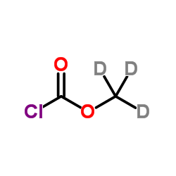 (2H3)Methyl carbonochloridate Structure