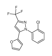 1-(2-氯苯基)-5-(呋喃-2-基)-3-(三氟甲基)-1H-吡唑图片