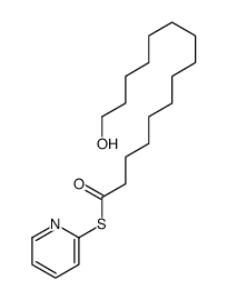 S-pyridin-2-yl 15-hydroxypentadecanethioate Structure