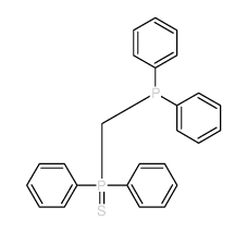 diphenylphosphanylmethyl-diphenyl-sulfanylidene-phosphorane结构式