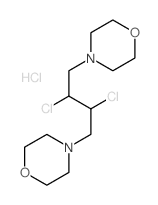 4-(2,3-dichloro-4-morpholin-4-yl-butyl)morpholine Structure