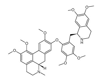 (+) northalicarpine-2' Structure