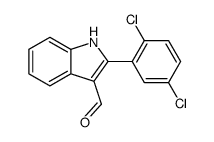 1H-Indole-3-carboxaldehyde,2-(2,5-dichlorophenyl)-(9CI) picture