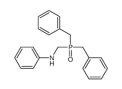 N-(dibenzylphosphorylmethyl)aniline结构式