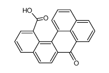 7-oxo-7H-dibenzo[a,kl]anthracene-13-carboxylic acid Structure