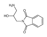 2-(3-amino-2-hydroxypropyl)isoindole-1,3-dione结构式