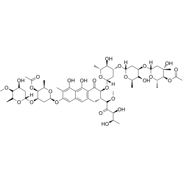 Chromomycin A3 structure