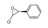 trans-β-chlorostyrene oxide Structure