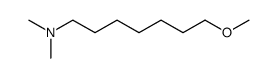 dimethylamino-1 methoxy-7 heptane结构式