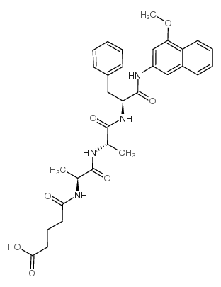 谷氨酰-丙氨酸-丙氨酸-苯丙氨酸-4-甲氧基-β-萘酰胺图片