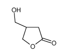 (4S)-4-(hydroxymethyl)oxolan-2-one Structure