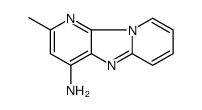 4-Amino-2-methyldipyrido(1,2-a:3',2'-d)imidazole Structure