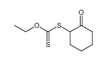 O-ethyl S-(2-oxocyclohexyl) dithiocarbonate结构式