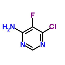 6-Chloro-5-fluoro-4-pyrimidinamine Structure