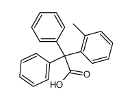 diphenyl-o-tolyl-acetic acid Structure