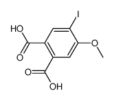 4-iodo-5-methoxy-phthalic acid Structure