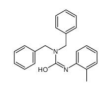 1,1-dibenzyl-3-(2-methylphenyl)urea结构式