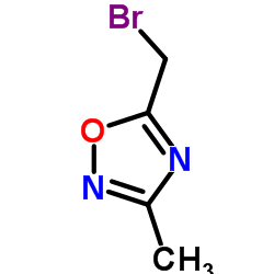 5-(Bromomethyl)-3-methyl-1,2,4-oxadiazole结构式