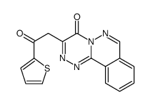 3-(2-oxo-2-thiophen-2-ylethyl)-[1,2,4]triazino[3,4-a]phthalazin-4-one Structure