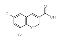 8-溴-6-氯-2H-色烯-3-羧酸图片