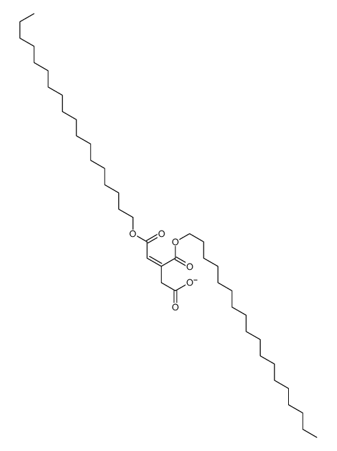 5-octadecoxy-3-octadecoxycarbonyl-5-oxopent-3-enoate结构式