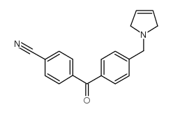 4-CYANO-4'-(3-PYRROLINOMETHYL) BENZOPHENONE图片