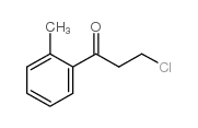 3-chloro-1-(2-methylphenyl)propan-1-one结构式