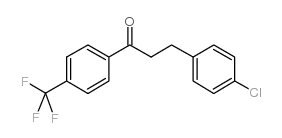 3-(4-CHLOROPHENYL)-4'-TRIFLUOROMETHYLPROPIOPHENONE图片