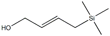 (E)-4-(trimethylsilyl)-2-buten-1-ol结构式