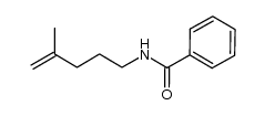 N-(4-methylpent-4-en-1-yl)benzamide Structure