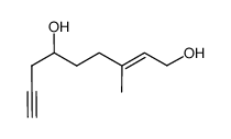 3-methylnon-2-en-8-yne-1,6-diol Structure