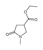 ethyl 1-methyl-5-oxopyrrolidine-3-carboxylate Structure