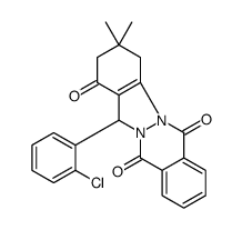 13-(2-CHLORO-PHENYL)-3,3-DIMETHYL-2,3,4,13-TETRAHYDRO-INDAZOLO[1,2-B]PHTHALAZINE-1,6,11-TRIONE picture