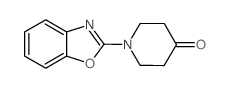 1-(1,3-苯并噁唑-2-基)哌啶-4-酮图片