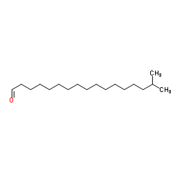 16-Methylheptadecanal Structure