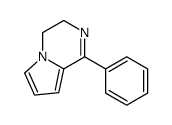 1-phenyl-3,4-dihydropyrrolo[1,2-a]pyrazine结构式