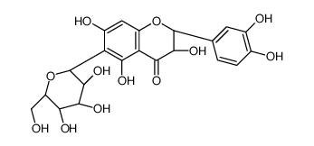 taxifolin 6-C-glucoside结构式