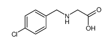 [(4-CHLOROBENZYL)AMINO]ACETIC ACID structure