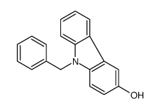 9-benzylcarbazol-3-ol结构式