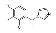 1-[1-(2,4-dichloro-3-methylphenyl)ethyl]imidazole Structure