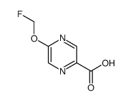 5-(Fluoromethoxy)Pyrazine-2-Carboxylic Acid Structure