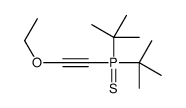 ditert-butyl-(2-ethoxyethynyl)-sulfanylidene-λ5-phosphane Structure