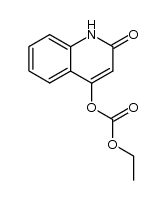 4-ethoxycarbonyloxyquinolin-2(1H)-one Structure