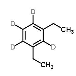 1,3-Diethyl(2H4)benzene Structure