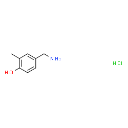 4-(氨基甲基)-2-甲基苯酚盐酸盐图片