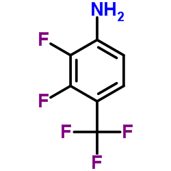 2,3-Difluoro-4-(trifluoromethyl)aniline structure