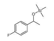 (1-(4-fluorophenyl)ethoxy)trimethylsilane结构式