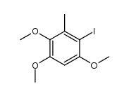 2,3,5-trimethoxy-6-iodotoluene结构式